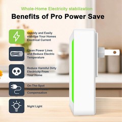 Eayburst StopWatt Electricity Saving Box Energy Saver Plug Saving Device for Hom
