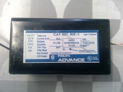 Philips Advance RIF-1 120-277V 4.25A Radio Interference Filter **Free Shipping**