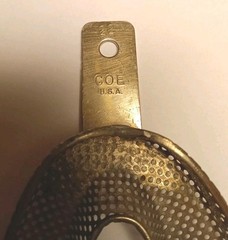 GC America COE Impressions Tray # 22 Perforated Lower Arch
