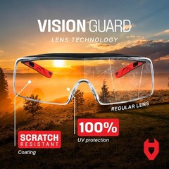 Nocry Safety Glasses Over Eyeglasses ANSI Z87 (10-pack)