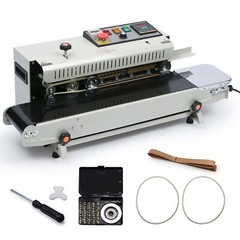 U.S. Solid 0.02 – 0.08 mm Continuous Bag Band Sealer Sealing Machine