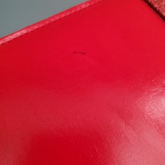 Franklin Covey Day One Classic Red Faux Alligator Binder Planner + New Inserts