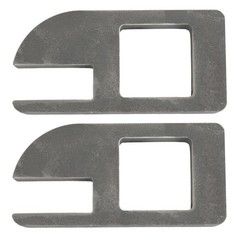 2pcs Steel Quick Attach Bracket 1-1/2″ For Cat Fusion Coupler Loader mounts