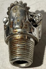 Tri Cone 4 7/8 Oil & Gas Drill Bit 10 pounds All Three Gears Spin Easily