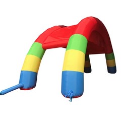 26ft Span Double Leg Arch Frame Heavy Duty PVC Oxford Cloth Inflatable No Blower