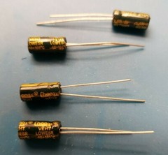 10 pcs 220uf 10v 105c radial electrolytic capacitors USA SHIPPING/SOLD