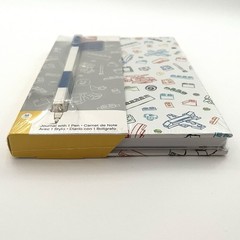 LEGO Journal Pen Hardcover Notebook Stationary Diary Lined Blank Book New Sealed