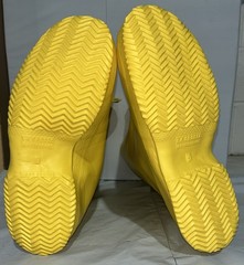 PVC Rubber Waterproof Over Work Boots Construction Shoes Rain Snow Galoshes LRG