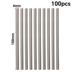 10PCS Straight Shank Metric 100mm Long Carbide Tungsten-steel Rod Lathe Tool