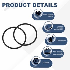 50Pcs AS-024 Nitrile O-rings 70 Durometer 1-1/8″ ID 1-1/4″ OD 1/16″ Width]