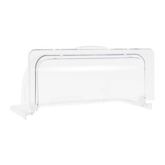 6 PCS 1/2 Half Size Roll Top Chafing Dish Clear Plastic Pan Display Cover Chafer