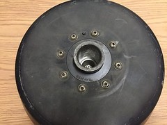 Beckman Js-13.1 Centrifuge Rotor with tubes 13000 Rpm