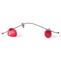 Dental Orthodontic Reverse Pull Headgear Facemask Facial Mascara Adjustable Red