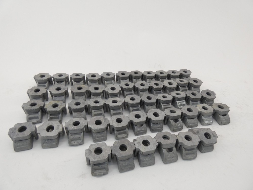 *Box of 50* Lindapter LR10HDG M10 3/8″ LR Clip and Saddle Clamp Self Adjustin…