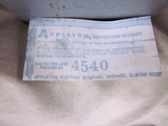 Appleton FD-1-50 Malleable Iron FS-FD CS Dev Box 1 Per Order