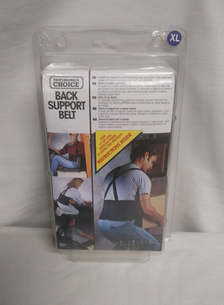 Professional’s Choice Elastic Back Support Belt, 5000XL, Fits 46″-56″ Waist NEW