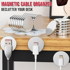 FINDMAG Neodymium Disc Magnets 1.18in Strong Rare Earth Magnets 8 Pack