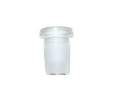 Glass Size Reducer Adapter with Keck Clip (14mm to 10mm and 18mm to 14mm)