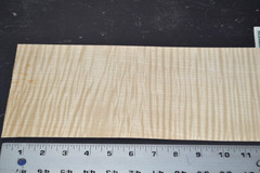 Curly Maple Raw Wood Veneer Sheet 5.5 x 31 inches 1/42nd 4666-43