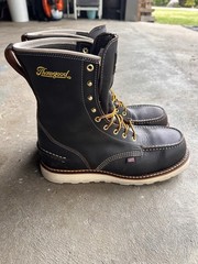 Thorogood Steel Toe Work Boots Men’s Size 11 EE Dark Brown (Waterproof)