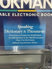 Franklin Bookman MWS-840 Electronic Speaking Dictionary Thesaurus Encyclopedia