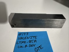 valenite LTMR-85A Indexi Carbide Lathe Toolholder 6”OAL 1-1.25 Shank Turn Thread