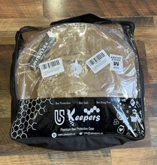 USKEEPERS Bee Jacket Men Women 3 Layer Ventilated w/Gloves & 2 Veils Beekeeping