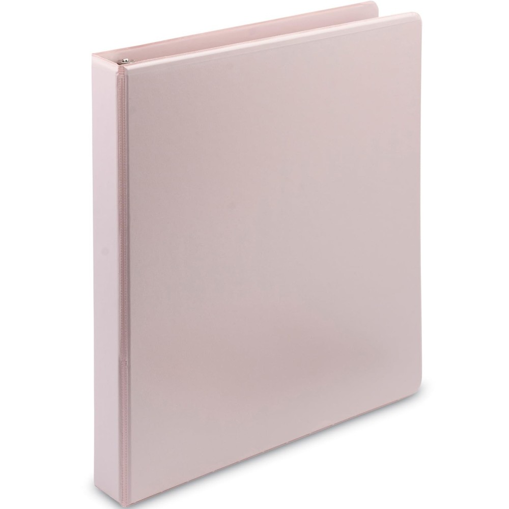 Samsill Plant Based Durable D-Ring Binders – 0.5 Inch 3 Ring 0.5-Inch, Rose