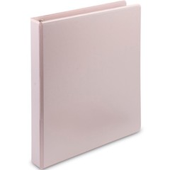 Samsill Plant Based Durable D-Ring Binders – 0.5 Inch 3 Ring 0.5-Inch, Rose