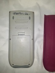 Texas Instruments T1-84 Plus Silver Edition Calculator Pink Working with Cover