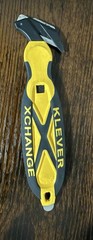 Klever Xchange Yellow Safety Box Cutter