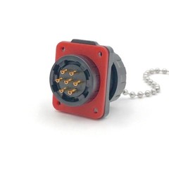 7 Pin Power Signal Connector Male Plug & Female Socket Outdoor Waterproof IP67