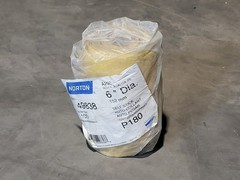 NORTON 49838/49841 A290 6″ Grit Aluminum Oxide PSA Disc Roll 100pcs/rol (Box of