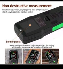 New RDINSCOS Digital Wood Moisture Meter Pinless Type