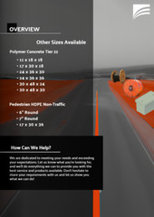 12x12x12 Polymer Concrete Tier 22 Handhole Vault, Price is for 1 HAND HOLE