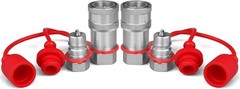 Precision Engineered 1/4″ NPT Hydraulic Quick Connect Couplers for Professionals