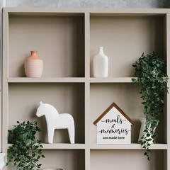 Farmhouse Kitchen Decor, Meals and Memories are Made 5.9 x INCHES, meals