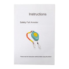 Self Retracting Lifeline 23 ft Fall Arrester Fall Protection Fall Arrestor Tool