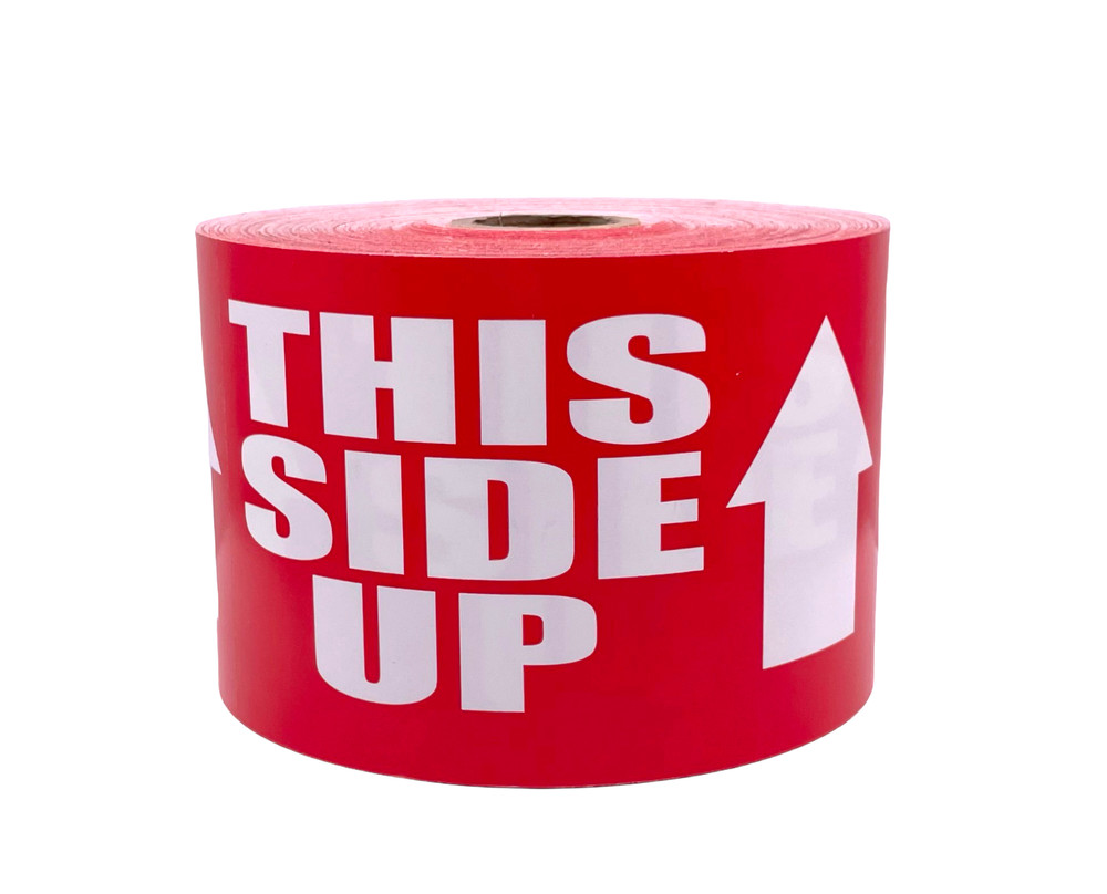 3X5, THIS SIDE UP, 500 labels per roll, 1-12 Rolls