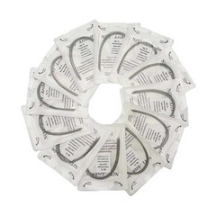 Dental Orthodontic Heat Thermal Activated NITI Arch Wires Ovoid Round