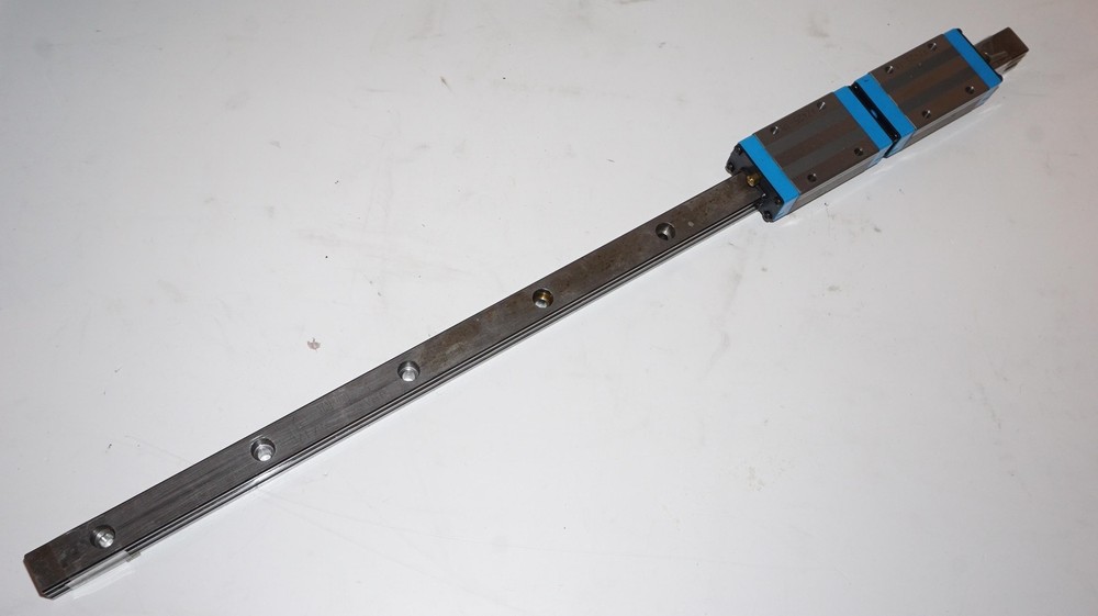 IKO LWH15 475MM LINEAR GUIDE RAIL+2 MHS15 MAINTENANCE-FREE SLIDE BEARING BLOCKS