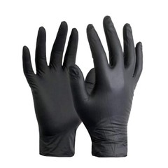Nitrile Examination Gloves Powder Free, Blue / Black, 1000ct (Message for size) 