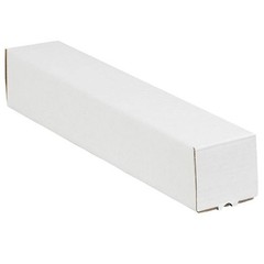 Partners Brand PM3312 Square Mailing Tubes, 3 x 12, Oyster White (Pack of 25)