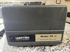 Ametek PK II 2 Pneumatic Dead Weight Tester Calibration Instrument PK2-654WC-SS
