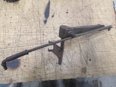 JOHN DEERE B GOVERNOR CONTROL & TENISON SPRING #B2635R & B2636B USED ORIGINAL