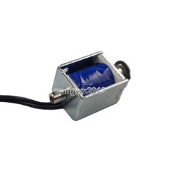 1pcs DC8-12V Miniature Push Pull Type Electromagnet Solenoid Magnet Plug