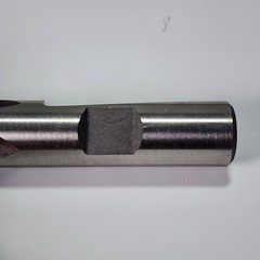 1/2″ Dia. x 2″ LOC x 4″ OAL 4 Flute HsCo Endmill New Hanita (whistle notch)