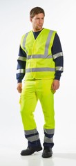 Portwest C470 Hi-Vis Reflective Two Band & Brace Lightweight Cooling Vest ANSI