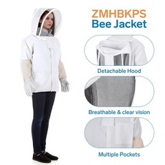 Bee Suit – Beekeeping Jacket for Men & Women – Polycotton Jacket with Beekeep…