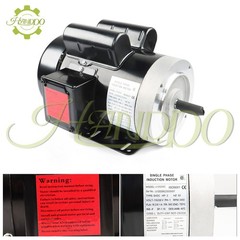 1Phase 115V/230V 60HZ CW/CCW Electric Motor 3450RPM 56C Frame 5/8″Shaft 2HP